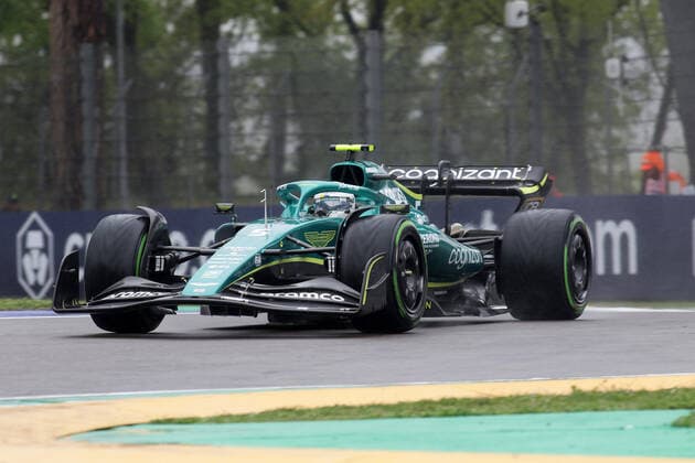 Sebastian Vettel, (GER, Aston Martin Aramco Cognizant F1 Team 5) ITA, Formel 1 Grand Prix Emilia Romagna, Imola, 22.04.2022 ITA, Formel 1 Grand Prix Emilia Romagna, Imola, 22.04.2022 Imola