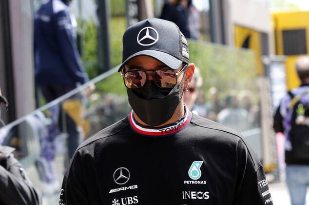 Lewis Hamilton (UK, Mercedes AMG Petronas F1 Team 44) ITA, Formel 1 Grand Prix Emilia Romagna, Imola, 23.04.2022 ITA, Formel 1 Grand Prix Emilia Romagna, Imola, 23.04.2022 Imola
