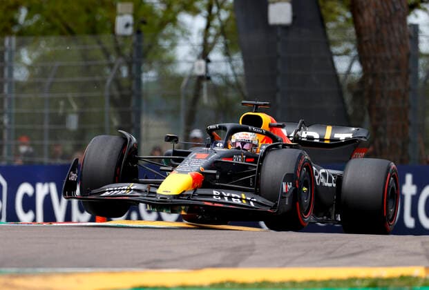 1 Max Verstappen (NLD, Oracle Red Bull Racing), F1 Grand Prix of Emilia Romagna at Autodromo Enzo e Dino Ferrari on April 23, 2022 in Imola, Italy. (Photo by HOCH ZWEI) Imola Italy