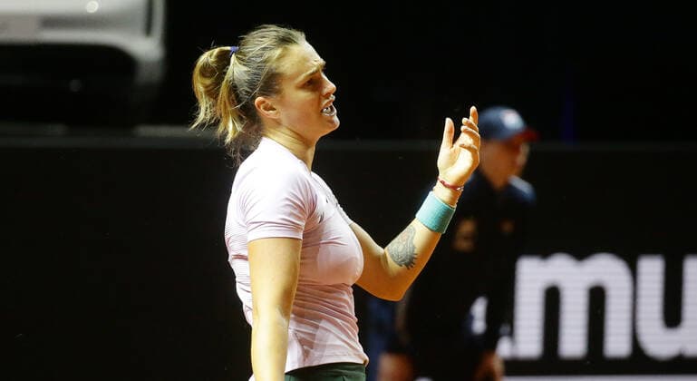 Stuttgart , Porsche Tennis Grand Prix , Halbfinale , Aryna Sabalenka ( BLR )