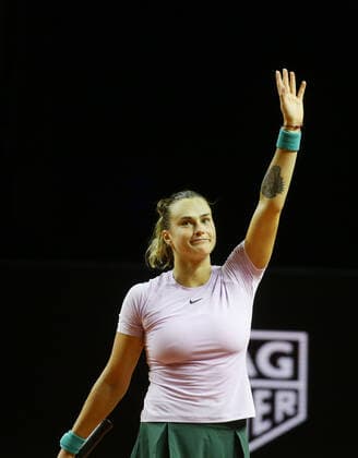 Stuttgart , Porsche Tennis Grand Prix , Halbfinale , Aryna Sabalenka ( BLR )