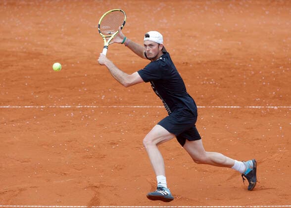 Maximilian Marterer (GER) Tennis - BMW Open 2022 - ATP, Tennis Herren - MTTC Iphitos - Munich - - Germany - 23 April 2022. Copyright: xJuergenxHasenkopfx