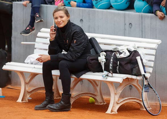 Alexander Zverev (GER) und Freundin Sophia Thomalle Tennis - BMW Open 2022 - ATP, Tennis Herren - MTTC Iphitos - Munich - - Germany - 23 April 2022. Copyright: xJuergenxHasenkopfx