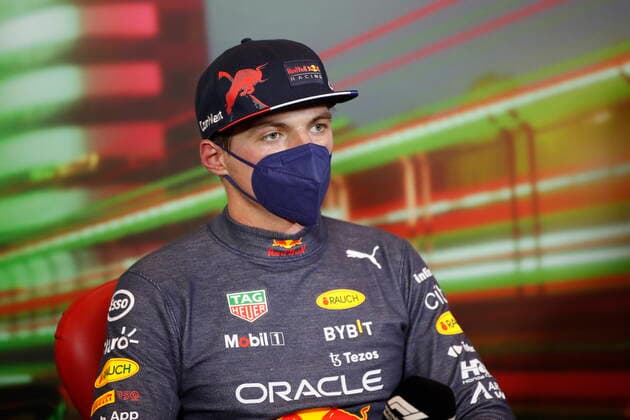1 Max Verstappen (NLD, Oracle Red Bull Racing), F1 Grand Prix of Emilia Romagna at Autodromo Enzo e Dino Ferrari on April 23, 2022 in Imola, Italy. (Photo by Zak Mauger LAT Motorsport Images DPPI via HOCH ZWEI) Imola Italy