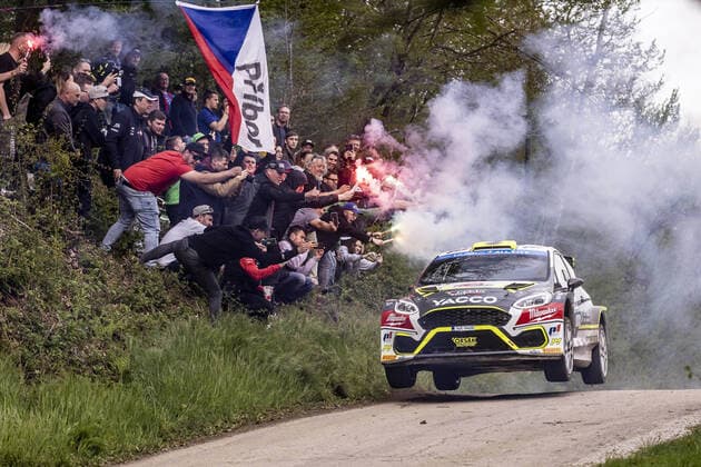 Bilder des Jahres 2022, Sport 04 April Sport Themen der Woche KW16 25 CAIS Erik (cze), TESINSKY Petr (cze), Ford Fiesta Mk II, action during the Croatia Rally 2022, 3rd round of the 2022 WRC, Motorsport Rallye, WM World Rally Car Championship, from April 21 to 24, 2022 at Zagreb, Croatia - AUTO - WRC - CROATIA RALLY 2022 DPPI Panoramic  RPPA2022_03_CROATIA_746