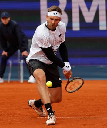 24.04.2022, BMW Open, MTTC Iphitos Muenchen, Tennis. im Bild: Norbert Gombos ( SVK)