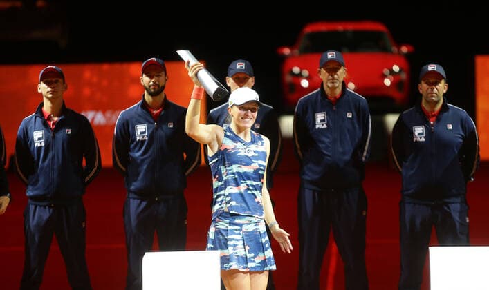 Stuttgart , Porsche Tennis Grand Prix , Finale , Siegerin Iga Swiatek ( POL )