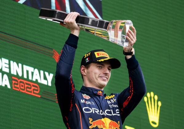 IMOLA - Max Verstappen (Oracle Red Bull Racing) wins the F1 Grand Prix of Emilia Romagna at Autodromo Enzo e Dino Ferrari on April 24, 2022 in Imola, Italy. REMKO DE WAAL GP Emilia - Romagna 2022 - RACE 2022 xVIxANPxSportx xxANPxIVx