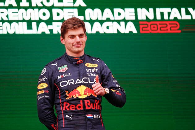 1 Max Verstappen (NLD, Oracle Red Bull Racing), F1 Grand Prix of Emilia Romagna at Autodromo Enzo e Dino Ferrari on April 24, 2022 in Imola, Italy. (Photo by HOCH ZWEI) Imola Italy