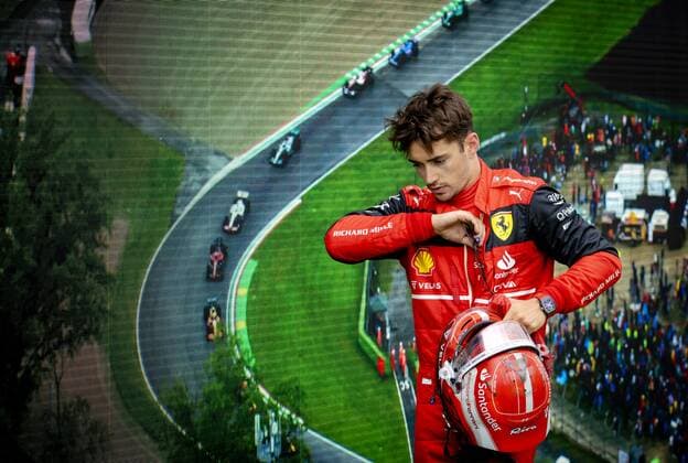 IMOLA - Charles Leclerc (16) of Ferrari after the F1 Grand Prix of Emilia Romagna at Autodromo Enzo e Dino Ferrari on April 24, 2022 in Imola, Italy. REMKO DE WAAL GP Emilia - Romagna 2022 - RACE 2022 xVIxANPxSportx xxANPxIVx