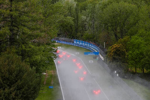 Start, F1 Grand Prix of Emilia Romagna at Autodromo Enzo e Dino Ferrari on April 24, 2022 in Imola, Italy. (Photo by HOCH ZWEI) Imola Italy