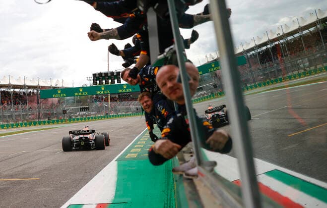 1 Max Verstappen (NLD, Oracle Red Bull Racing), F1 Grand Prix of Emilia Romagna at Autodromo Enzo e Dino Ferrari on April 24, 2022 in Imola, Italy. (Photo by HOCH ZWEI) Imola Italy