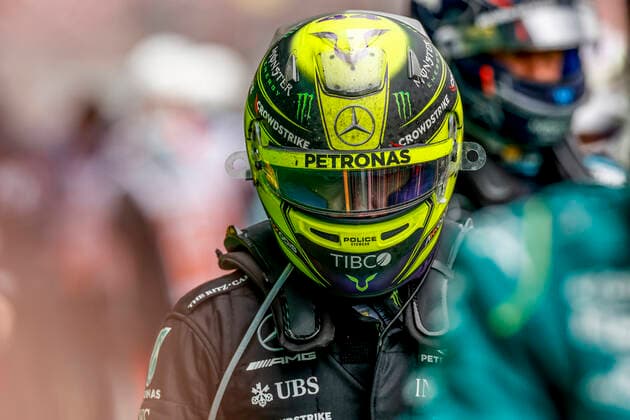 44 Lewis Hamilton (GBR, Mercedes-AMG Petronas F1 Team), F1 Grand Prix of Emilia Romagna at Autodromo Enzo e Dino Ferrari on April 24, 2022 in Imola, Italy. (Photo by HOCH ZWEI) Imola Italy