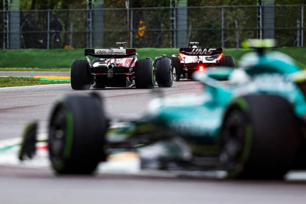 77 Valtteri Bottas (FIN, Alfa Romeo F1 Team ORLEN), F1 Grand Prix of Emilia Romagna at Autodromo Enzo e Dino Ferrari on April 24, 2022 in Imola, Italy. (Photo by HOCH ZWEI) Imola Italy