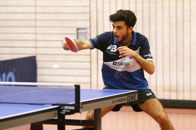 BAU 24.4.2022 Bietigheim Tischtennis TTC Bietigheim-Bissingen vs. FSV Mainz 05 II, Tal Israeli (Bietigheim)