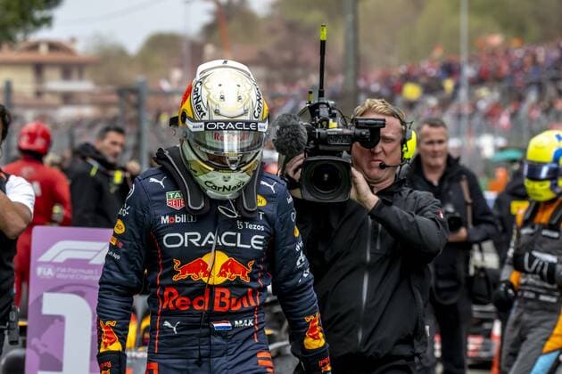 Imola - 24-04-2022, Imola Circuit, Max Verstappen at the Formula 1 Emilia Romagna Grand Prix. Formula 1 Emilia Romagna Grand Prix Sunday  x16295400x Copyright: