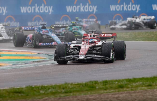 77 Valtteri Bottas (FIN, Alfa Romeo F1 Team ORLEN), F1 Grand Prix of Emilia Romagna at Autodromo Enzo e Dino Ferrari on April 24, 2022 in Imola, Italy. (Photo by HOCH ZWEI) Imola Italy