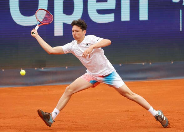 Max Rehberg (GER) Tennis - BMW Open 2022 - ATP, Tennis Herren - MTTC Iphitos - Munich - - Germany - 25 April 2022. Copyright: xJuergenxHasenkopfx