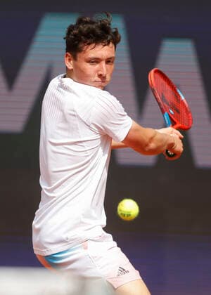 Max Rehberg (GER) Tennis - BMW Open 2022 - ATP, Tennis Herren - MTTC Iphitos - Munich - - Germany - 25 April 2022. Copyright: xJuergenxHasenkopfx
