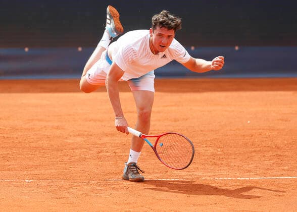 Max Rehberg (GER) Tennis - BMW Open 2022 - ATP, Tennis Herren - MTTC Iphitos - Munich - - Germany - 25 April 2022. Copyright: xJuergenxHasenkopfx