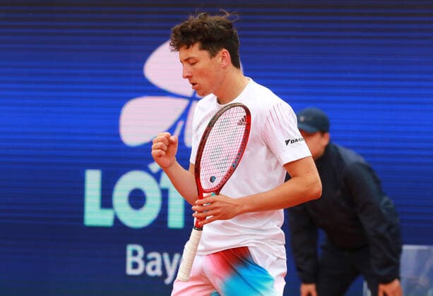 Max Hans Rehberg (GER) Jubel, jubelt Tennis BMW Open by American Express 2022 25.04.2022 FOTO: Mladen Lackovic LakoPress