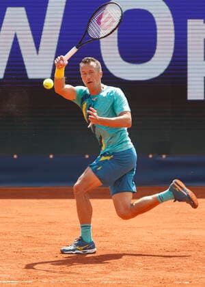 Philipp Kohlschreiber (GER) Tennis - BMW Open 2022 - ATP, Tennis Herren - MTTC Iphitos - Munich - - Germany - 25 April 2022. Copyright: xJuergenxHasenkopfx