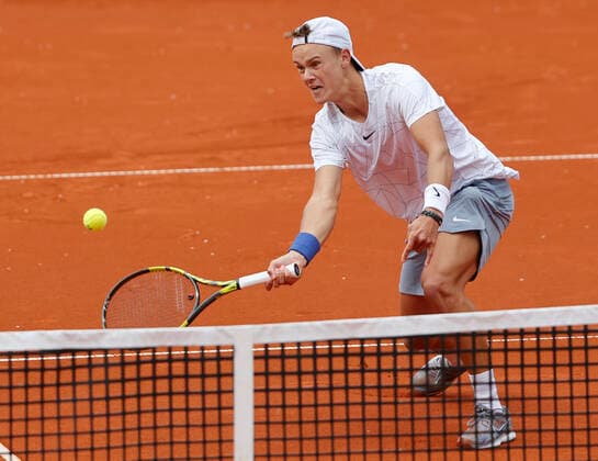 25.04.2022, BMW Open, MTTC Iphitos Muenchen, Tennis. im Bild: Holger Rune (DEN)