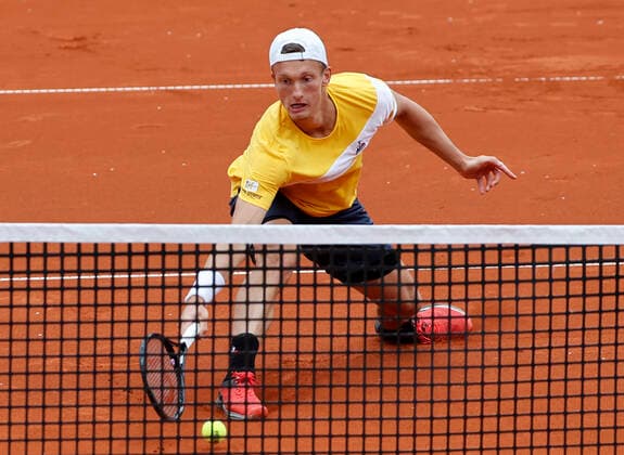 25.04.2022, BMW Open, MTTC Iphitos Muenchen, Tennis. im Bild: Jiri Lehecka (CZE)