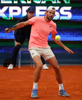 25.04.2022, BMW Open, MTTC Iphitos Muenchen, Tennis. im Bild: Maxime Cressy (USA)