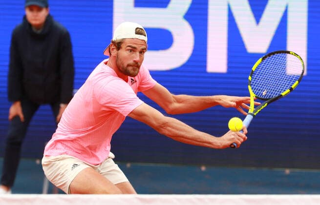 Maxime Cressy (USA) Tennis BMW Open by American Express 2022 26.04.2022 FOTO: Mladen Lackovic LakoPress