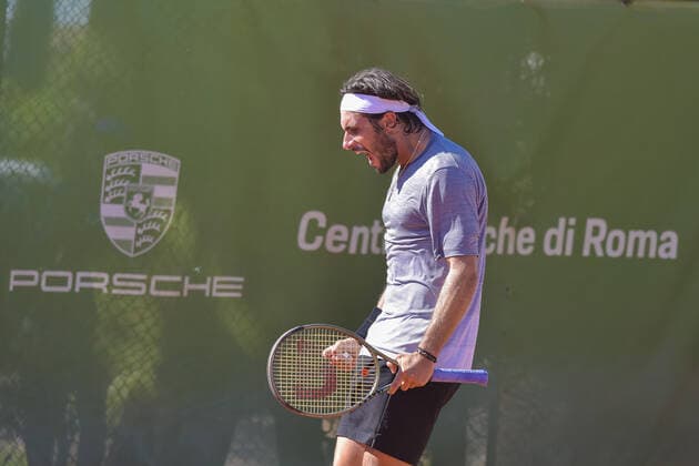 Mandatory Credit: Photo by Roberto Bettacchi SportReporter LiveMedia Shutterstock (12912961k) Gian Marco Maroni (ITA) Tennis Internationals ATP, Tennis Herren Challenger Roma Open tennis tournament, Garden Tennis Club, Rome, Italy - 26 Apr 2022 Tennis Internationals ATP Challenger Roma Open tennis tournament, Garden Tennis Club, Rome, Italy - 26 Apr 2022  Copyright: xRobertoxBettacchi SportReporter LiveMedia Shutterstockx 12912961k