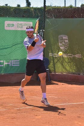 Mandatory Credit: Photo by Roberto Bettacchi SportReporter LiveMedia Shutterstock (12912961l) Gian Marco Maroni (ITA) Tennis Internationals ATP, Tennis Herren Challenger Roma Open tennis tournament, Garden Tennis Club, Rome, Italy - 26 Apr 2022 Tennis Internationals ATP Challenger Roma Open tennis tournament, Garden Tennis Club, Rome, Italy - 26 Apr 2022  Copyright: xRobertoxBettacchi SportReporter LiveMedia Shutterstockx 12912961l