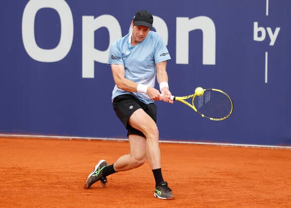 Botic van de Zandschulp (NED) Tennis - BMW Open 2022 - ATP, Tennis Herren - MTTC Iphitos - Munich - - Germany - 27 April 2022. Copyright: xJuergenxHasenkopfx
