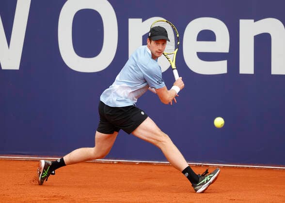 Botic van de Zandschulp (NED) Tennis - BMW Open 2022 - ATP, Tennis Herren - MTTC Iphitos - Munich - - Germany - 27 April 2022. Copyright: xJuergenxHasenkopfx