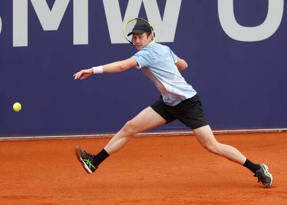 Botic van de Zandschulp (NED) Tennis - BMW Open 2022 - ATP, Tennis Herren - MTTC Iphitos - Munich - - Germany - 27 April 2022. Copyright: xJuergenxHasenkopfx