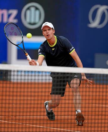 27.04.2022, Tennis Herren ATP, Tennis Herren Tour, BMW-Open München 2022 auf der Iphitos-Tennisanlage, Daniel Altmaier (Deutschland)