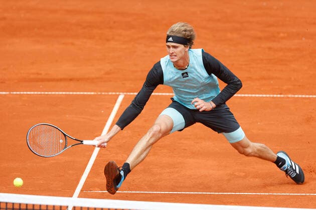 Alexander Zverev (GER) Tennis - BMW Open 2022 - ATP, Tennis Herren - MTTC Iphitos - Munich - - Germany - 27 April 2022. Copyright: xJuergenxHasenkopfx