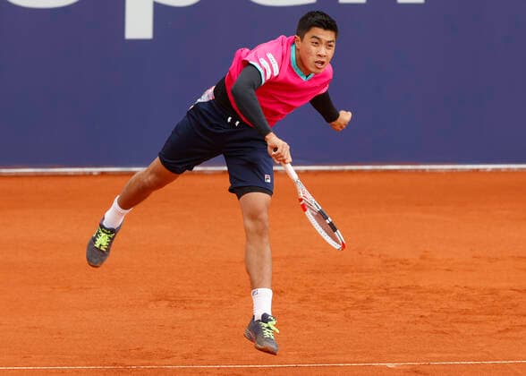 Brandon Nakashima Tennis - BMW Open 2022 - ATP, Tennis Herren - MTTC Iphitos - Munich - - Germany - 27 April 2022. Copyright: xJuergenxHasenkopfx