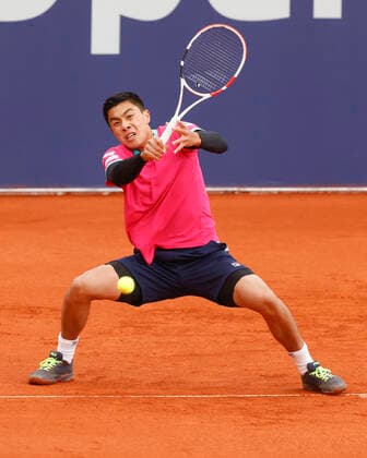 Brandon Nakashima Tennis - BMW Open 2022 - ATP, Tennis Herren - MTTC Iphitos - Munich - - Germany - 27 April 2022. Copyright: xJuergenxHasenkopfx