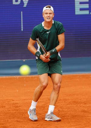Holger Rune Tennis - BMW Open 2022 - ATP, Tennis Herren - MTTC Iphitos - Munich - - Germany - 27 April 2022. Copyright: xJuergenxHasenkopfx