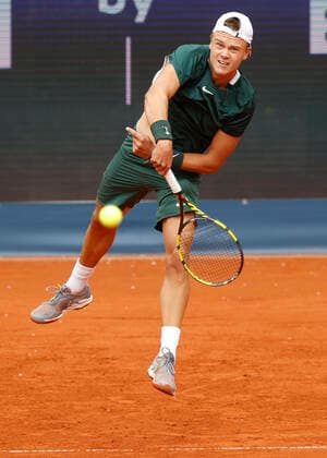 Holger Rune Tennis - BMW Open 2022 - ATP, Tennis Herren - MTTC Iphitos - Munich - - Germany - 27 April 2022. Copyright: xJuergenxHasenkopfx