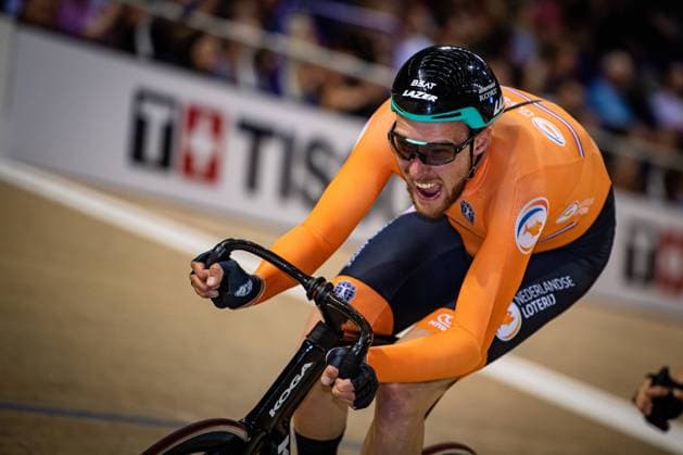 VAN SCHIP Jan Willem: UCI Track Nations Cup Glasgow 2022 VAN SCHIP Jan Willem ( NED ) NETHERLANDS Querformat - quer - horizontal - Landscape - Event Veranstaltung: UCI Track Nations Cup Glasgow 2022 - Category Kategorie: Cycling - Track cycling, Rad, Radsport, Bahnrad, Bahn Track Nations Cup - Elite Men - Location Ort: Europe Great Britain - Scotland - Glasgow - Sir Chris Hoy Arena - Discipline: Omnium - Distance: ... m - Date Datum: 24.04.2022 Sunday Day 4 -