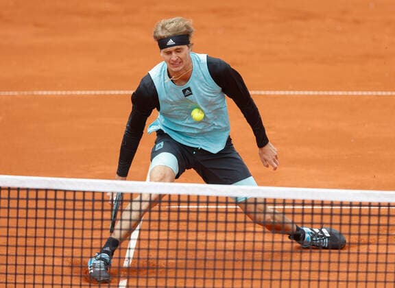 Alexander Zverev (GER) Tennis - BMW Open 2022 - ATP, Tennis Herren - MTTC Iphitos - Munich - - Germany - 27 April 2022. Copyright: xJuergenxHasenkopfx