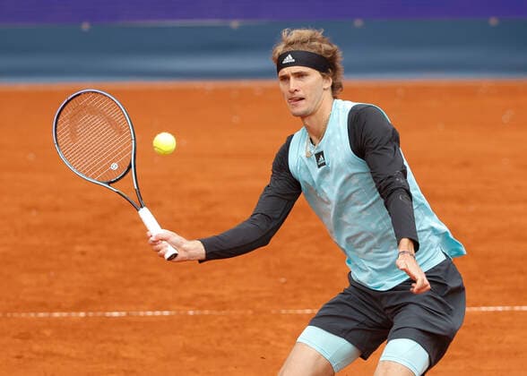 Alexander Zverev (GER) Tennis - BMW Open 2022 - ATP, Tennis Herren - MTTC Iphitos - Munich - - Germany - 27 April 2022. Copyright: xJuergenxHasenkopfx