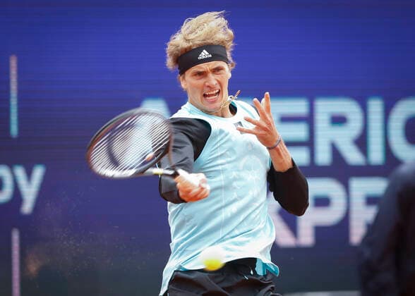 Alexander Zverev (GER) Tennis - BMW Open 2022 - ATP, Tennis Herren - MTTC Iphitos - Munich - - Germany - 27 April 2022. Copyright: xJuergenxHasenkopfx