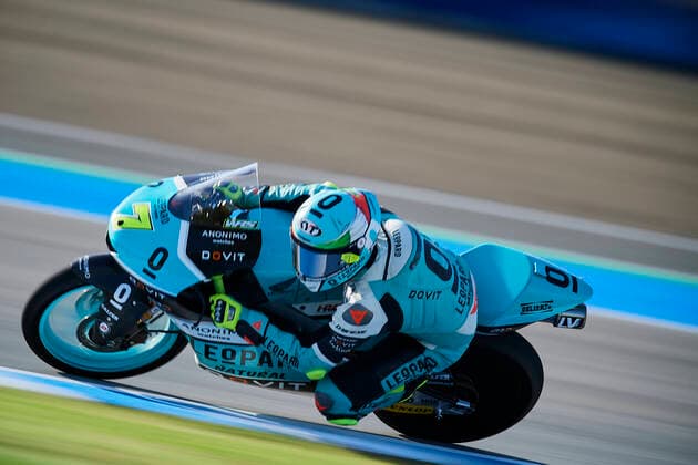 Bilder des Jahres 2022, Sport 04 April Sport Themen der Woche KW17 MotoGP Of Spain - Free Practice Dennis Foggia (7) of Italy and Leopard Racing Honda during Gran Premio Red Bull of Spain at Circuito de Jerez - Angel Nieto on April 29, 2022 in Jerez de la Frontera, Spain. Jerez de la Frontera Cadiz Spain  Copyright: xJosexBretonx originalFilename:breton-motogpof220429_npFKw.jpg