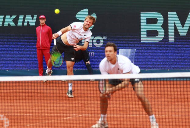 Kevin Krawietz und Andreas Mies (GER) ATP, Tennis Herren Doubles Final, Doppels, Doppels, Finale Tennis BMW Open by American Express 2022 01.05.2022 FOTO: Mladen Lackovic LakoPress