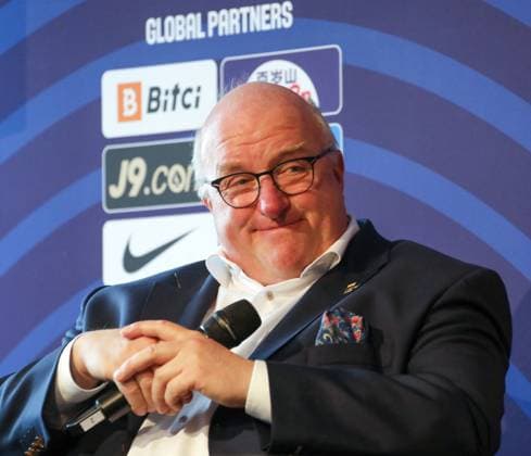 Eduard Bopp Fotografie und Olympiamuseum Köln Deutschland 29.04.2022 Pressekonferenz EuroBasket 2022 Ingo Weiss