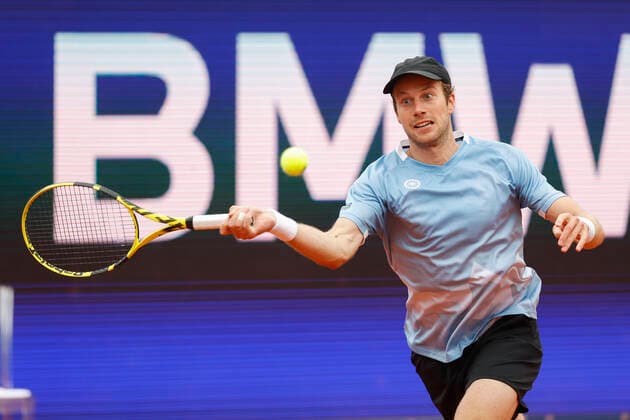 Botic van de Zandschulp, Herren Einzel, Endspiel, Finale Tennis - BMW Open 2022 - ATP, Tennis Herren - MTTC Iphitos - Munich - - Germany - 1 May 2022. Copyright: xJuergenxHasenkopfx