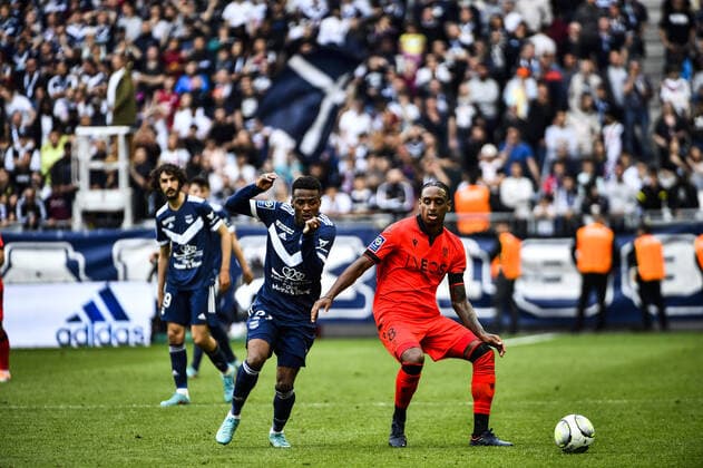 Rosario (ogc) FOOTBALL : Bordeaux vs Nice - 35eme Journee de L1 Ubereats - Bordeaux - 01 05 2022 ThierryBreton Panoramic 